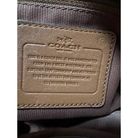 Coach Madison Carlyle Smooth Leather Hobo Shoulder Bag – Saddle Brown - Picture 4 of 8